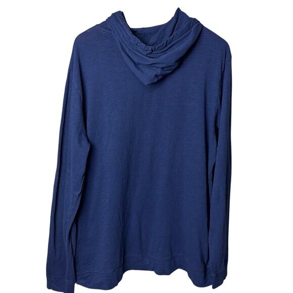 Vineyard Vines Mens Island Hoodie Vineyard Navy Lightweight Coastal Size XL - Picture 3 of 8